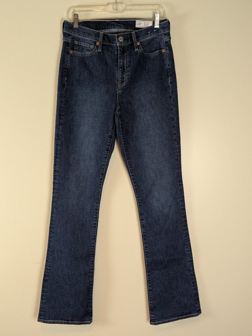 GAP Baby Boot Mid Rise Midrise Long Tall Jeans Pants Size 30/10T NWOT